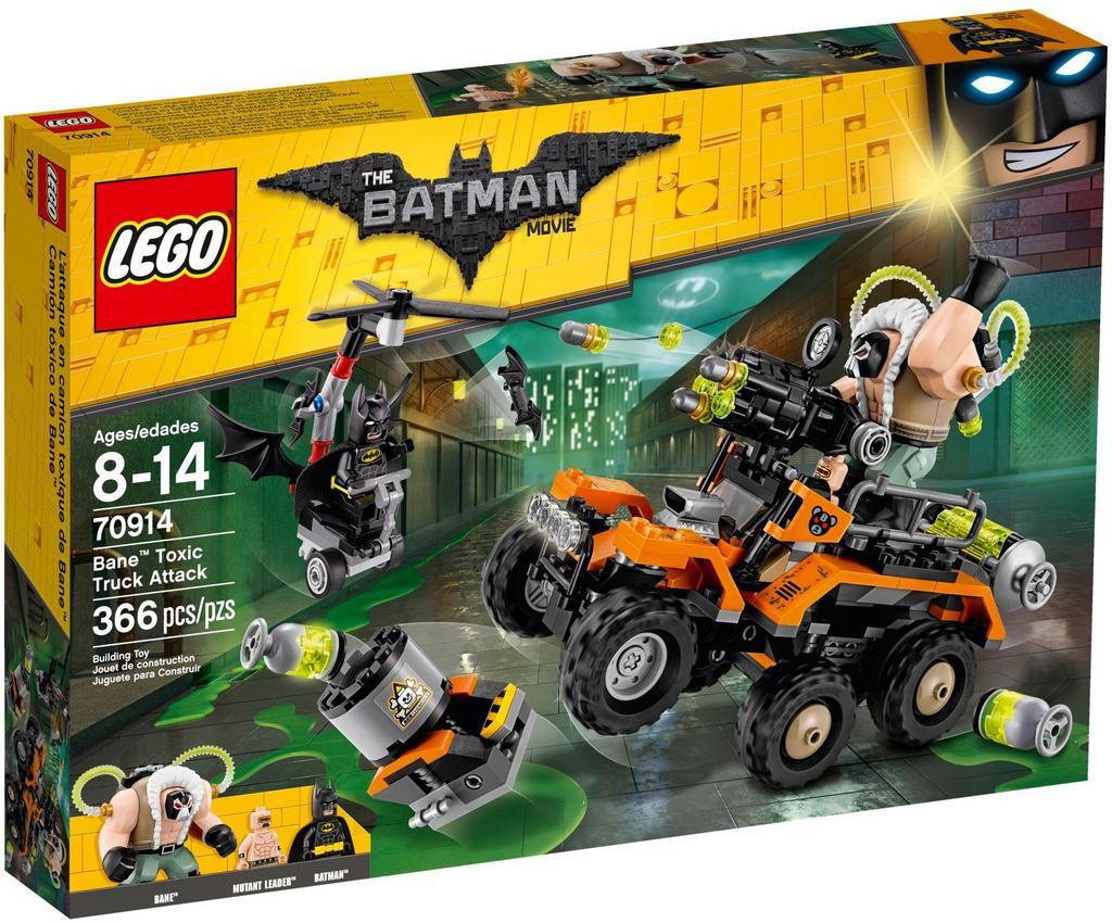 Lego 70914 Batman Movie Bane Toxic Truck Attack Nieuw Sealed, Overige thema's, Lego, Nieuw, Ophalen of Verzenden