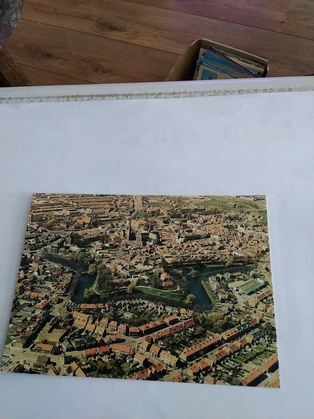 Ansichtkaart Goes Panorama - Ongelopen, Ophalen of Verzenden, 1960 tot 1980, Ongelopen, Zeeland