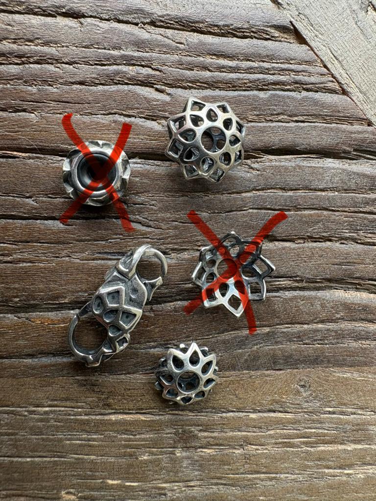 Trollbeads nieuw, Sieraden, Tassen en Uiterlijk, Bedels, Nieuw, Ophalen of Verzenden, Trollbeads, 4 bedels of meer