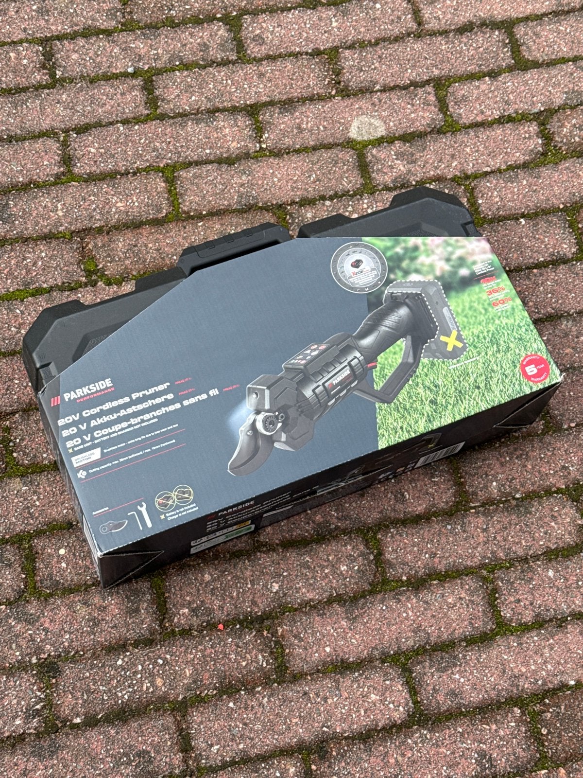 Parkside Accu-takkenschaar 20V - Nieuw in doos, Tuin en Terras, Ophalen of Verzenden, Nieuw, 30 t/m 39 mm