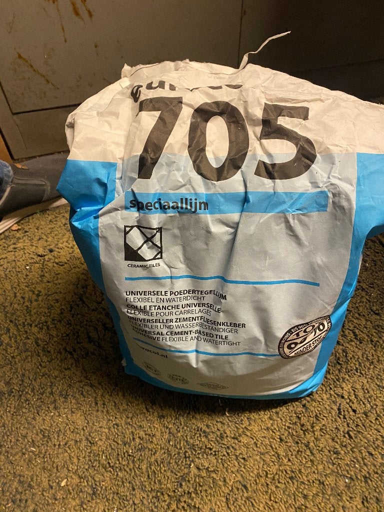 Eurocol Speciallijm TEGELLIJM 705, Overige materialen, Gebruikt, Wandtegels, Minder dan 20 cm