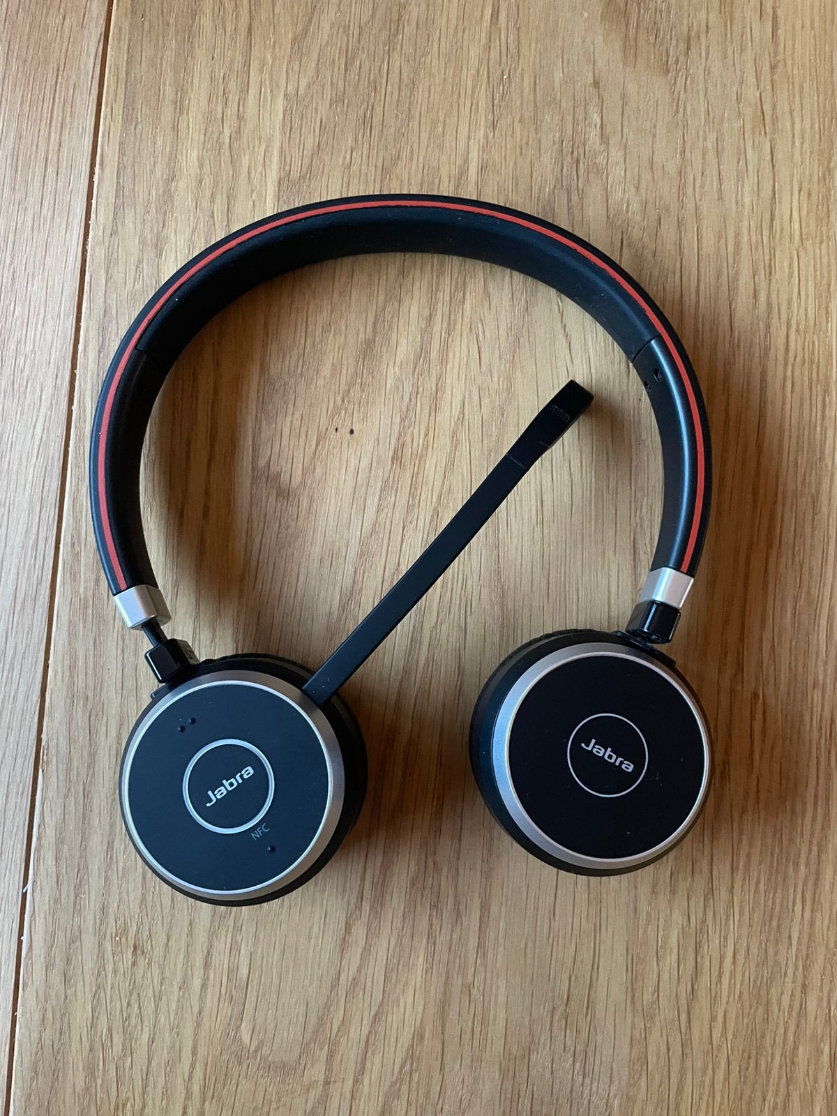 Jabra Evolve 65 - functioneert goed maar losse oorscherp, Ophalen of Verzenden, Gebruikt, Jabra, Draadloos