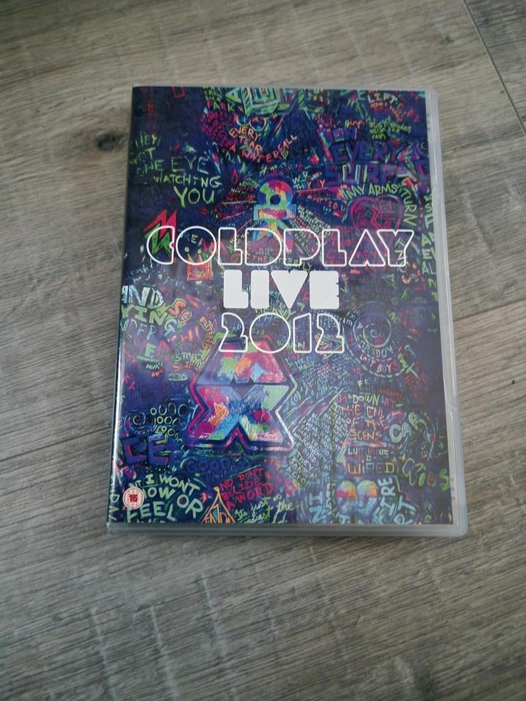 Coldplay Live 2012 DVD - Muziek en Concerten, Alle leeftijden, Ophalen of Verzenden, Zo goed als nieuw, Muziek en Concerten