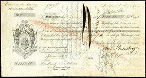 Gezocht:Wisselbrieven Suriname-Curacao Afschaffing Slavernij, Ophalen of Verzenden, 19e eeuw, Gelezen