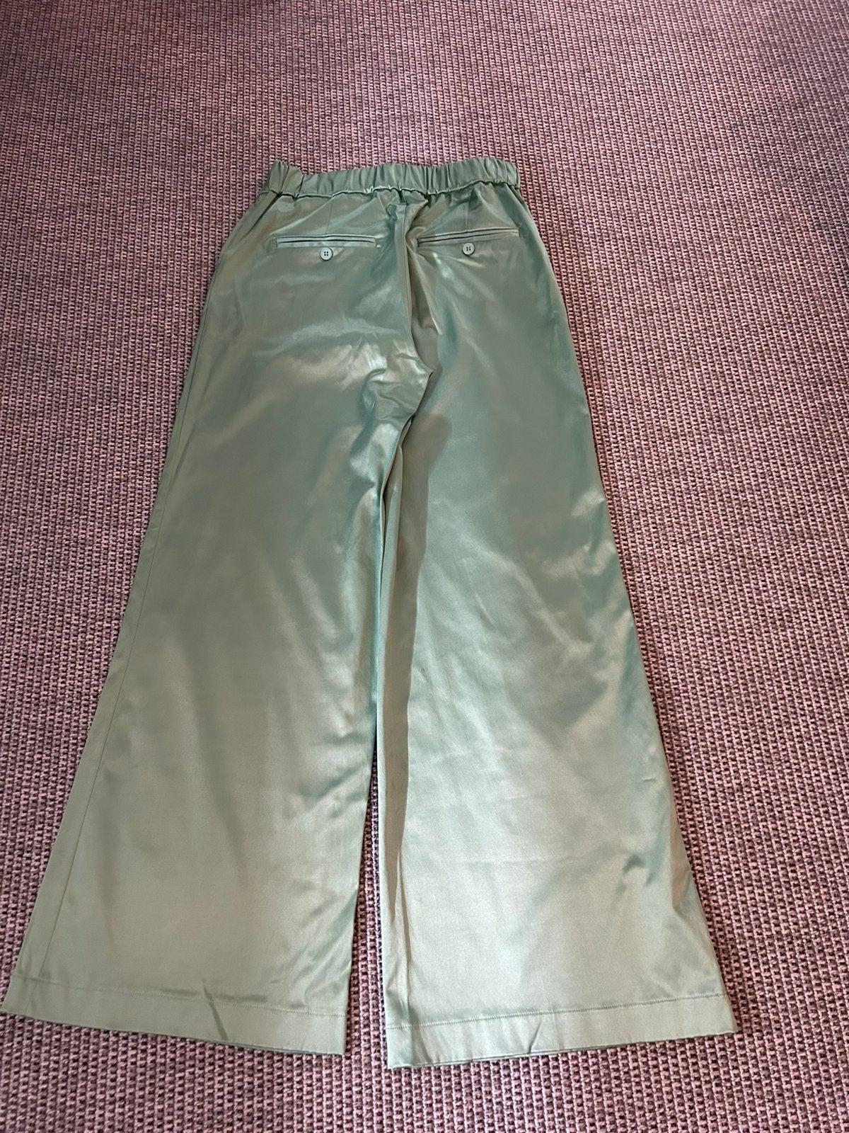 Prachtige wijde broek van Femmes du Sud, Ophalen of Verzenden, Zo goed als nieuw, Groen, Lang