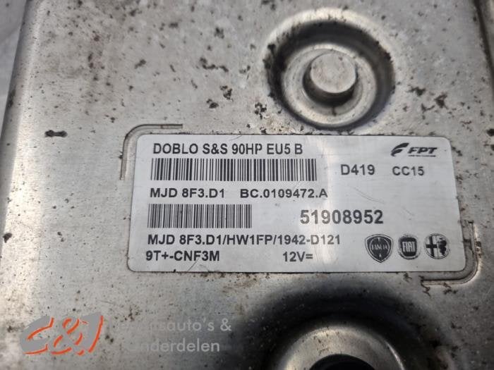 Computer Motormanagement van een Opel Combo, Gebruikt, -, -, Opel