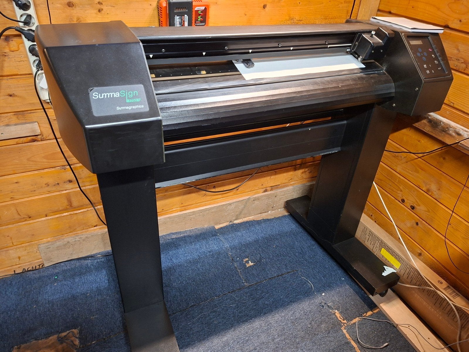 summa sing T750 snij plotter, Ophalen, Gereedschap of Toebehoren