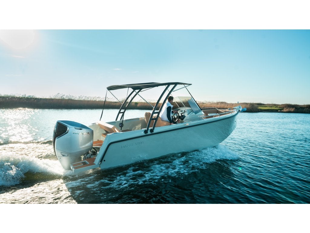 Danté V800 tender- console boot - speedboot, Watersport en Boten, Speedboten, Overige merken, Nieuw, Polyester, 200 pk of meer