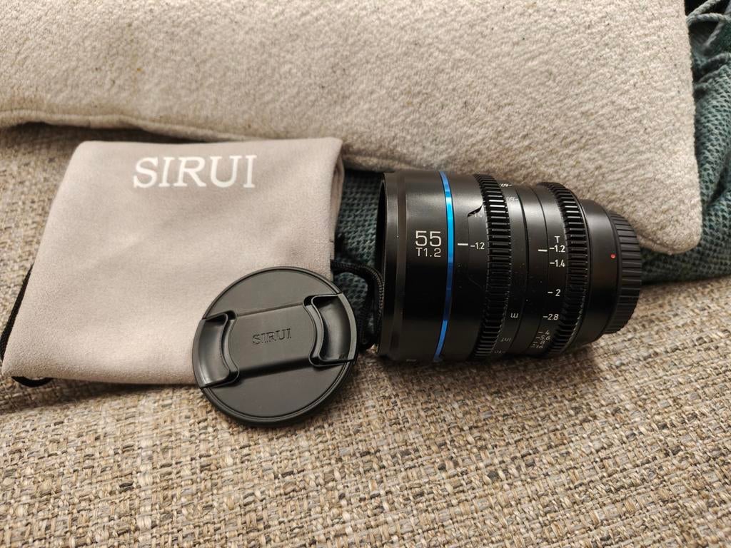 SIRUI 55 T1.2 Cine Lens - Sony - Zo goed als nieuw, Audio, Tv en Foto, Fotografie | Lenzen en Objectieven, Ophalen of Verzenden