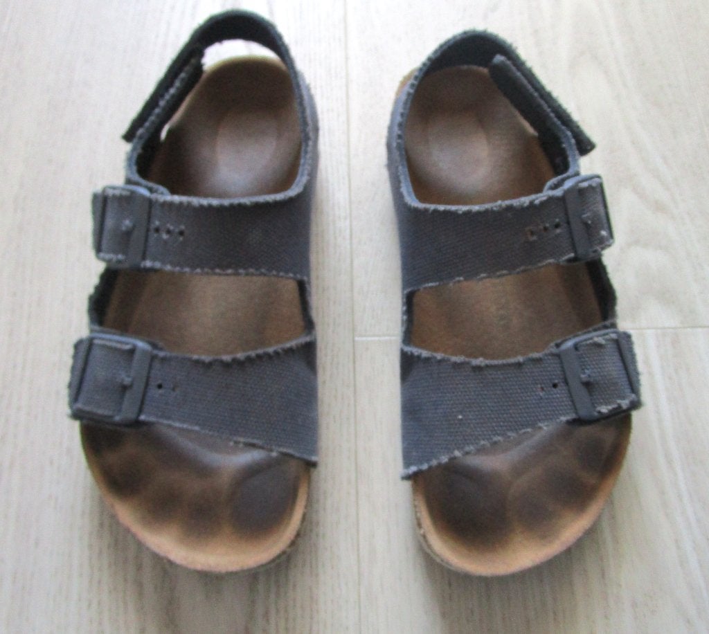 Birkenstock Milano Kindersandalen – Maat 26 – Verstelbaar, Jongen of Meisje, Overige typen, Ophalen of Verzenden, Zo goed als nieuw