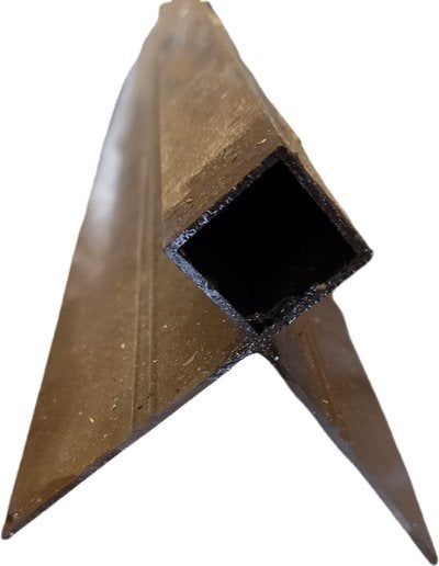 9 stuks Kunststof buitenhoekprofiel -nr: D21, Tuin en Terras, Palen, Balken en Planken, Ophalen, Minder dan 180 cm, Overige typen