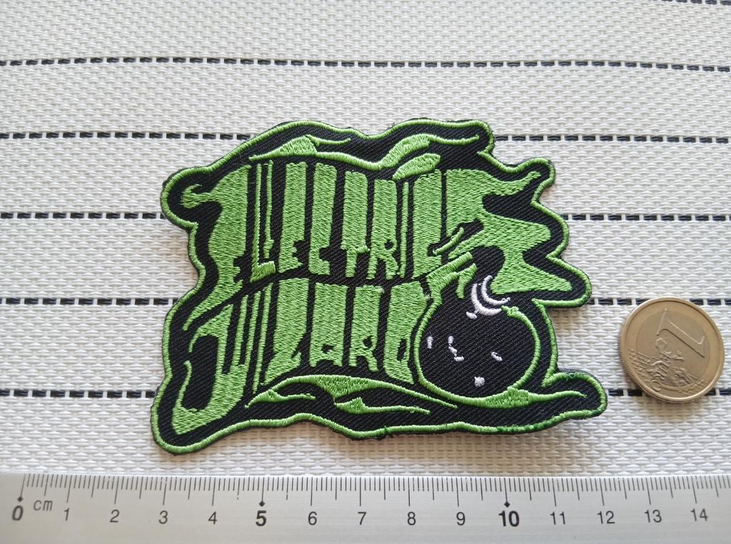 Electric Wizard mooie nieuwe shaped patch e18 metal, Verzenden, Nieuw, Kleding