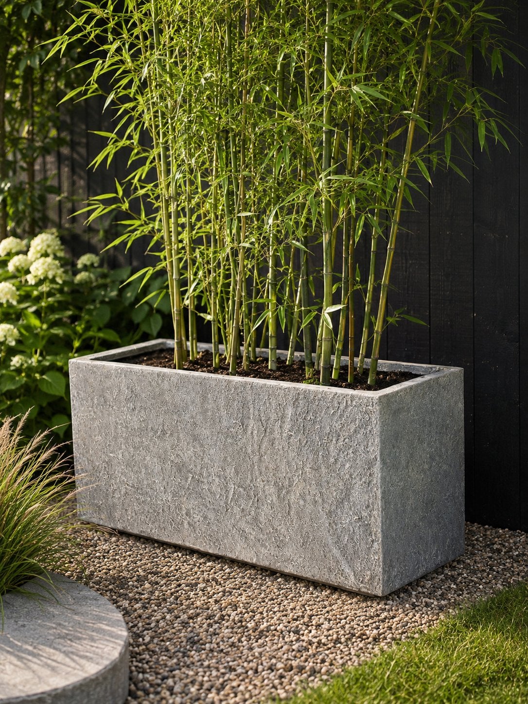 Beton bloembakken - lengte 80 cm, Ophalen, Steen, Nieuw, Balkon