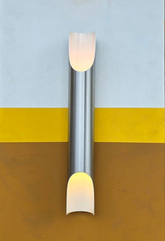 Vintage, design wandlamp.  RAAK Amsterdam Fuga 60cm, RAAK Amsterdam, Ophalen of Verzenden, Zo goed als nieuw