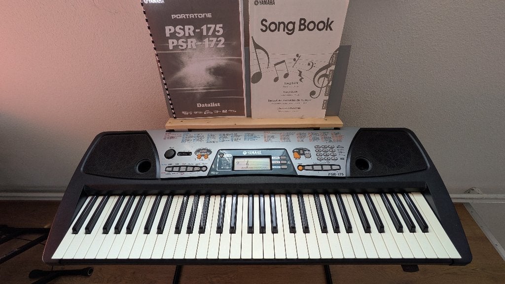 Keyboard Yamaha PSR-175 keyboard / piano, Ophalen, 61 toetsen, Gebruikt, Midi-aansluiting