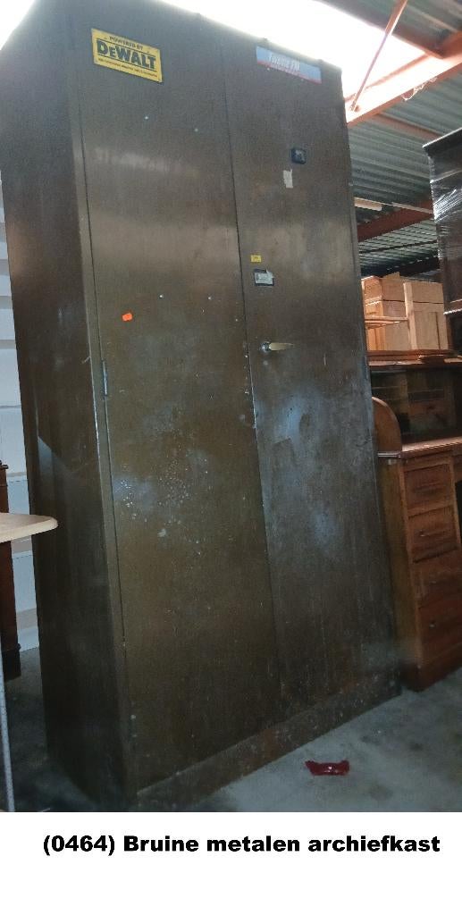 diverse metalen archiefkasten, zie onderstaande lijst, Ophalen, Gebruikt, ., 50 tot 100 cm