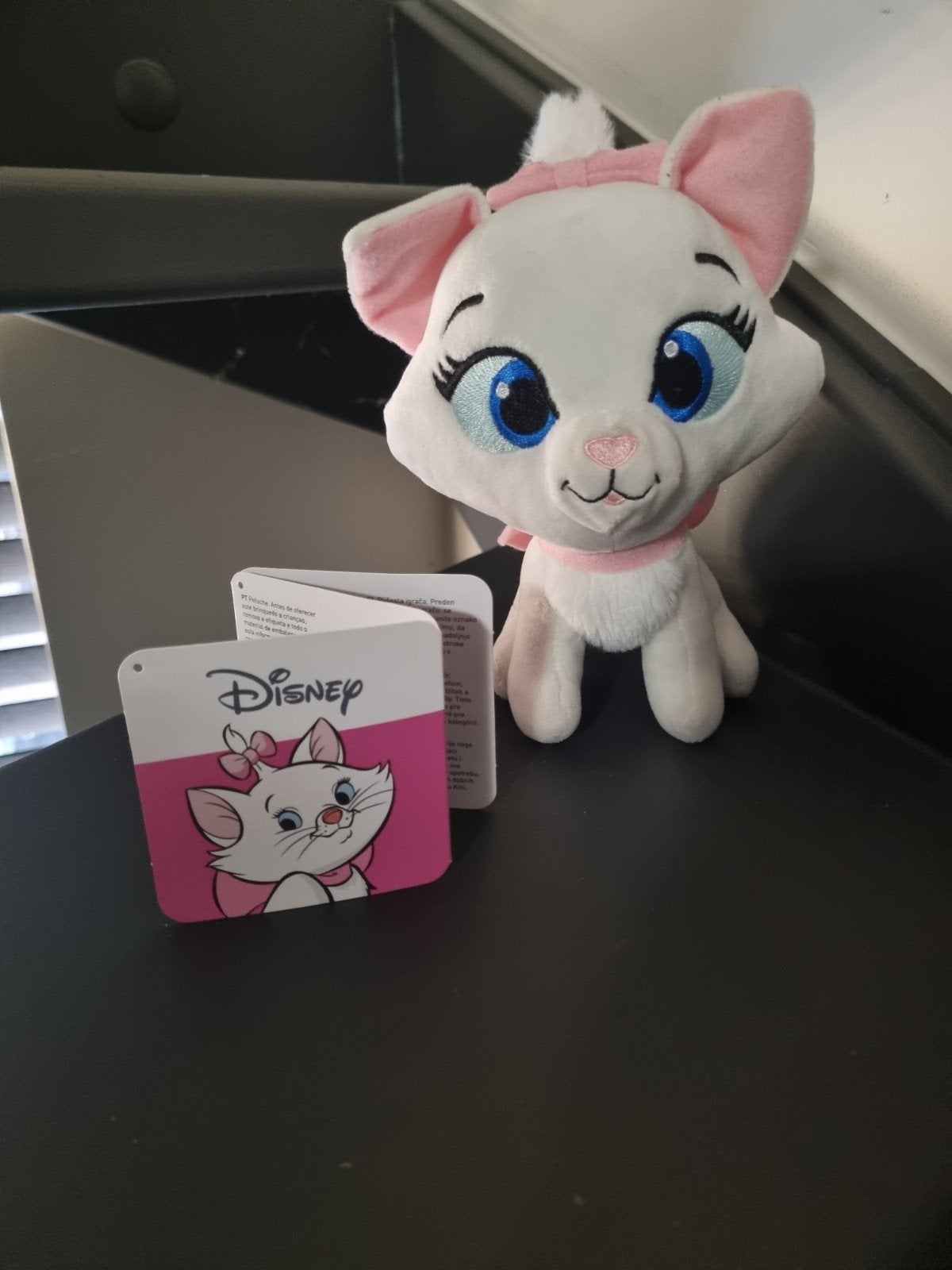 Disney Aristo witte kat Marie. Met kaartje, Kinderen en Baby's, Disney, Disney, Nieuw, Ophalen of Verzenden