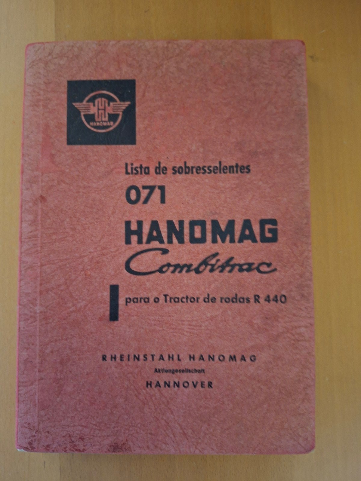Onderdelenboek Hanomag Combitrac R440, Ophalen of Verzenden, Tractor en Landbouw