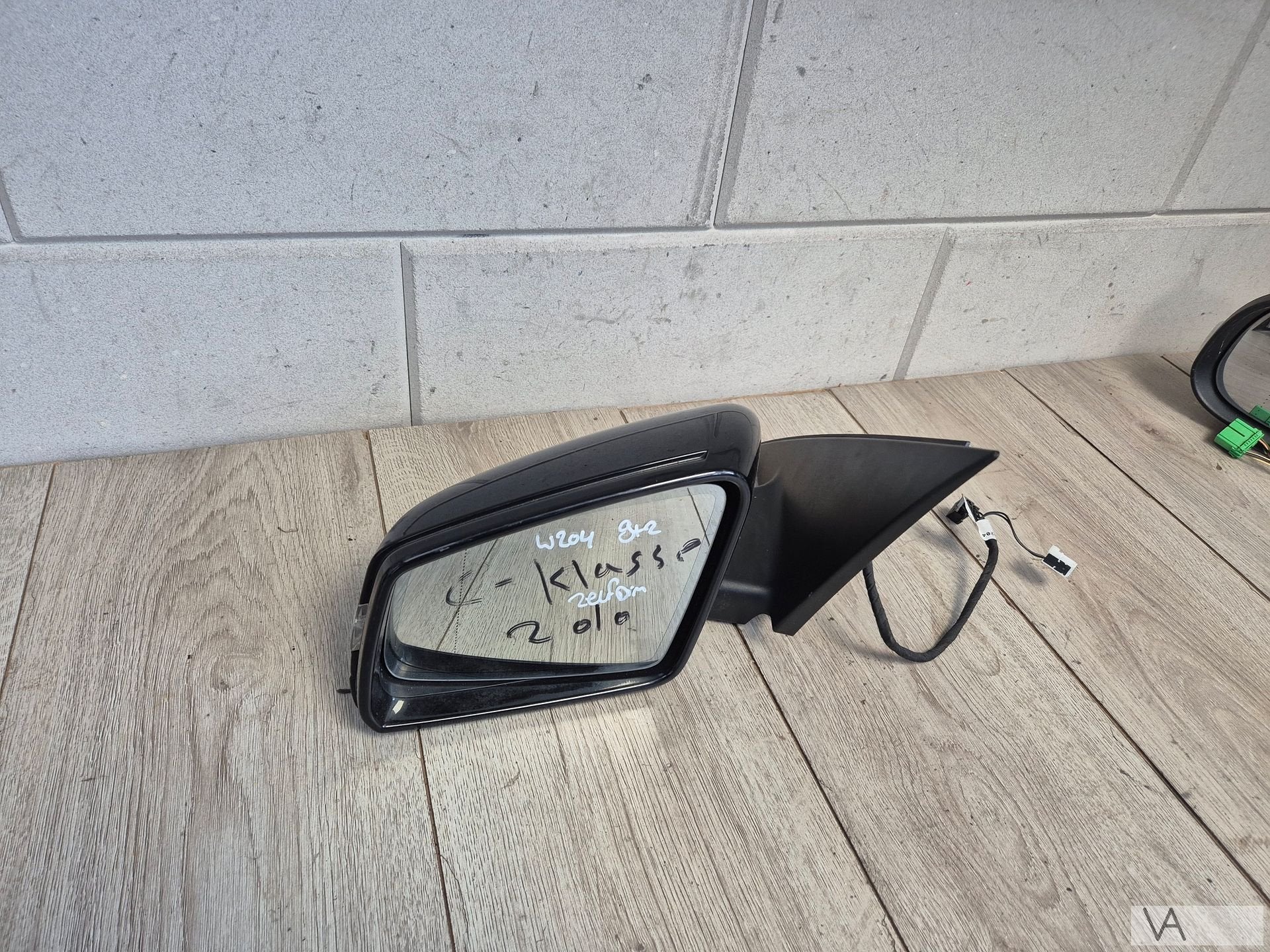 Spiegel links van Mercedes C klasse W204 2009 - 2015 ZELFDIM, Gebruikt, -, Ophalen of Verzenden, -