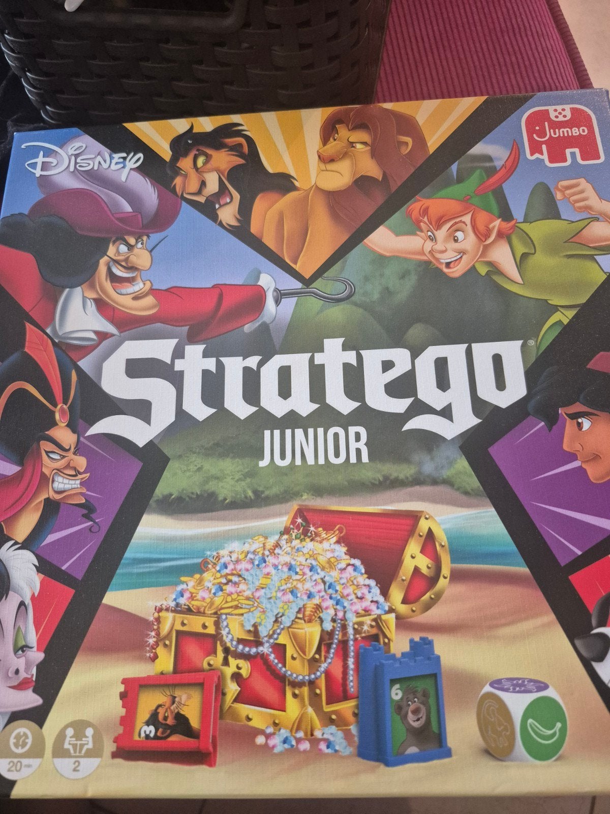 Disney Stratego Junior Bordspel - Compleet en Netjes, Hobby en Vrije tijd, Gezelschapsspellen | Bordspellen, Een of twee spelers