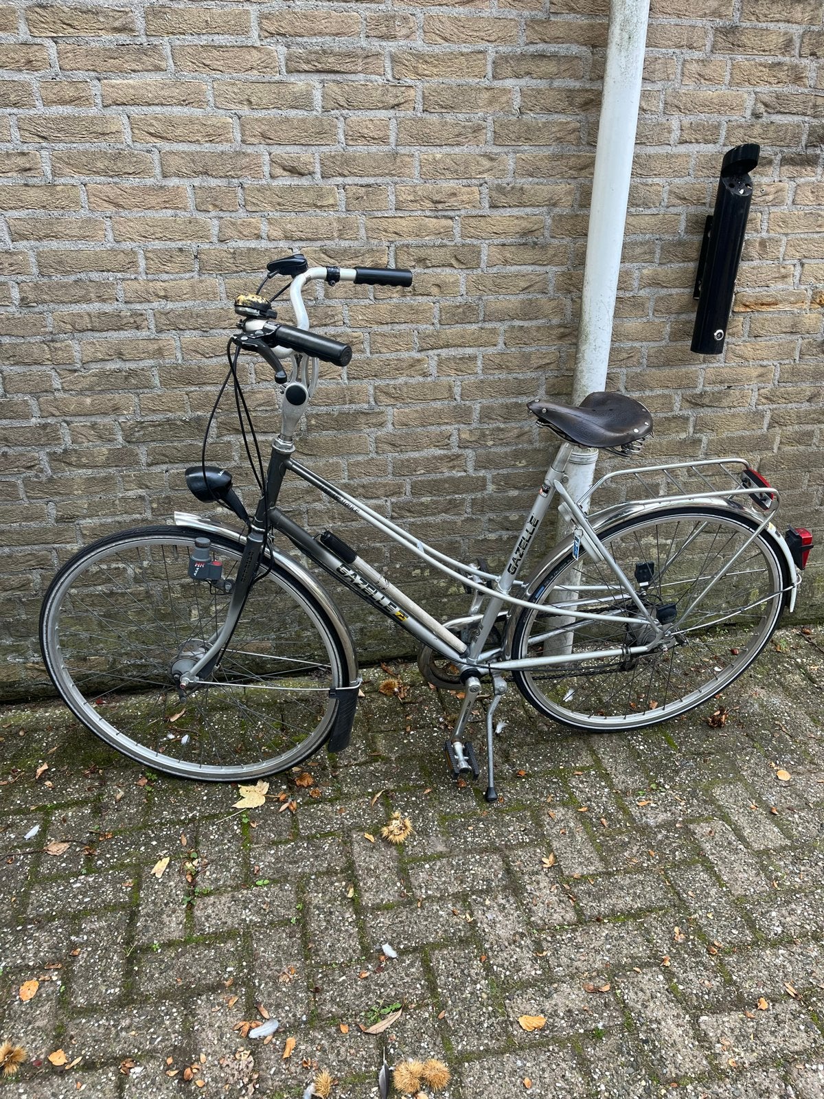 Gazelle fiets met Brooks zadel, Terugtraprem, Versnellingen, Ophalen of Verzenden, Gazelle