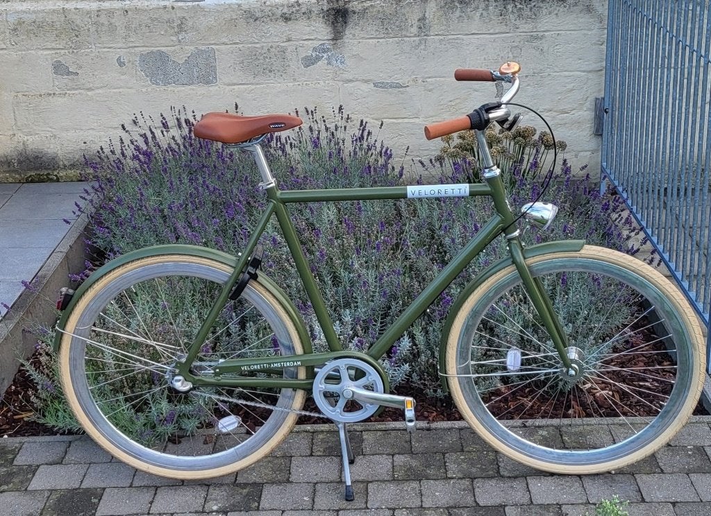 Veloretti Caféchaser Herenfiets, Terugtraprem, Versnellingen, Nieuw, 61 tot 65 cm
