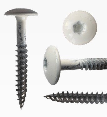 Nieuwe RVS Torx Colorschroeven voor HPL 4,8 x 38 mm 100stk, Doe-het-zelf en Verbouw, Schroeven, Nieuw, Ophalen of Verzenden, Minder dan 50 mm