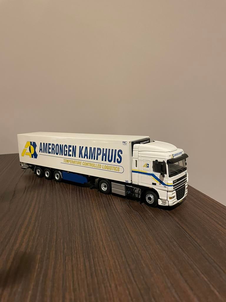 Wsi Daf 105 Amerongen Kamphuis Barneveld, Hobby en Vrije tijd, Modelauto's | 1:50, Ophalen, Zo goed als nieuw, Bus of Vrachtwagen