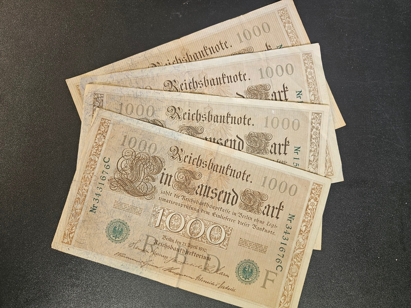 Duitsland pick 45b 1910, Verzenden, Duitsland, Los biljet