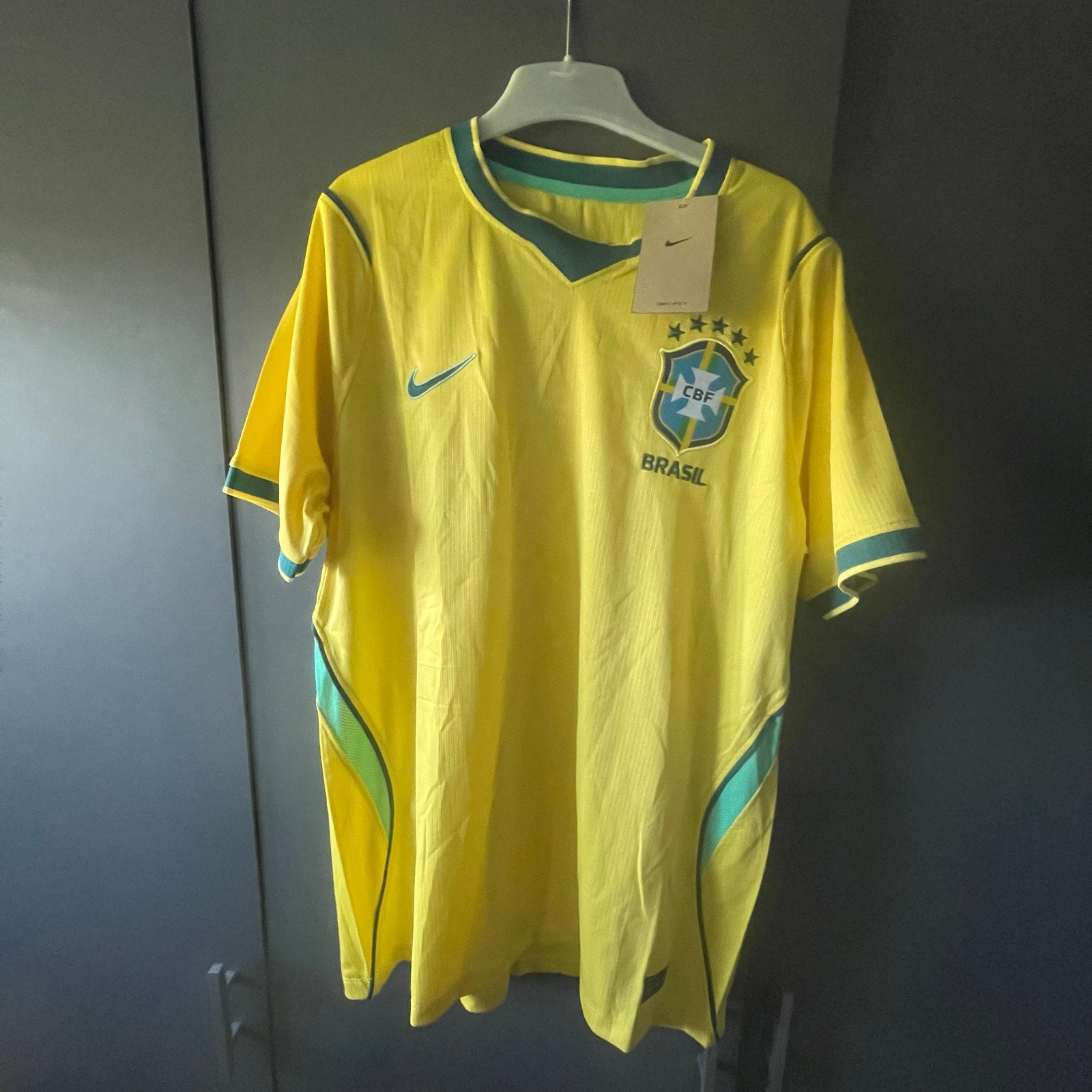 Brazil thuisshirt 2006 WK - Maat L, Maat L, Ophalen of Verzenden, Nieuw, Shirt