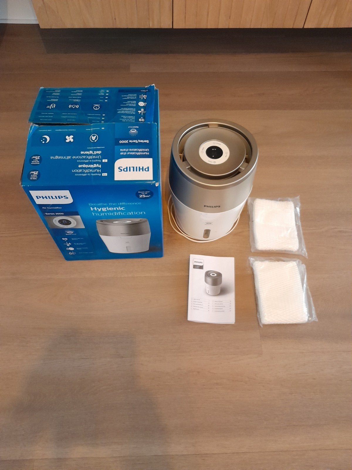 Philips Luchtbevochtiger Serie 2000 - Zo goed als nieuw, Ophalen of Verzenden