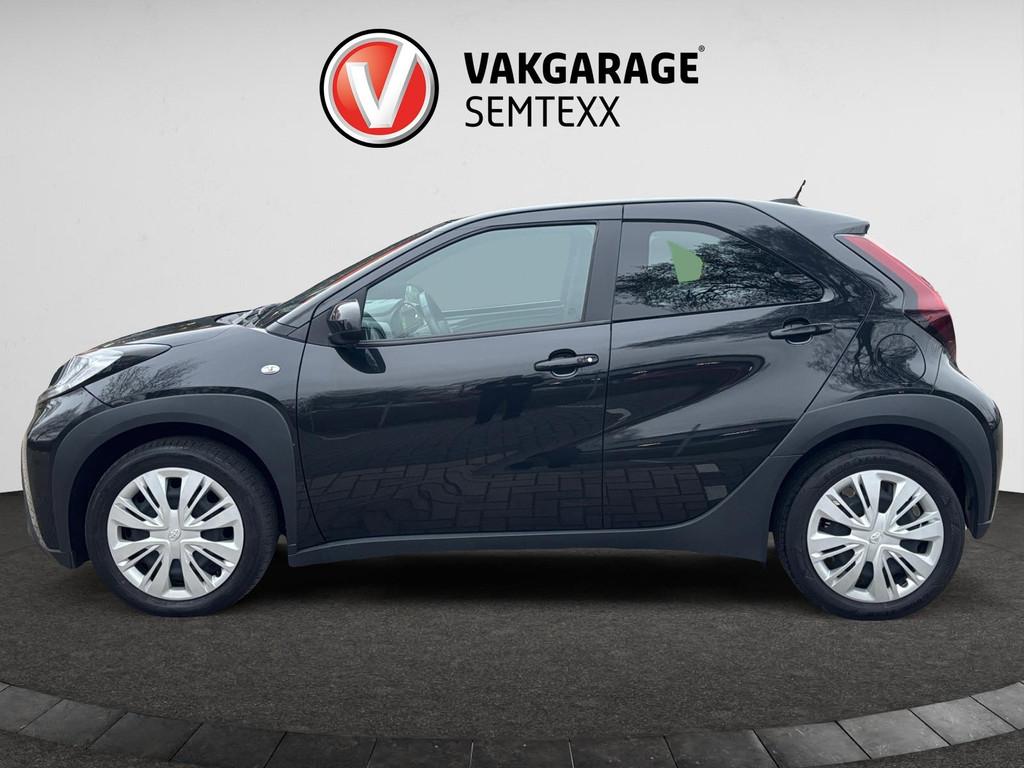 Toyota Aygo X 1.0 VVT-i S-CVT Play | Automaat | Carplay | Ca, Auto's, Toyota, Stof, Gebruikt, 4 stoelen, Zwart