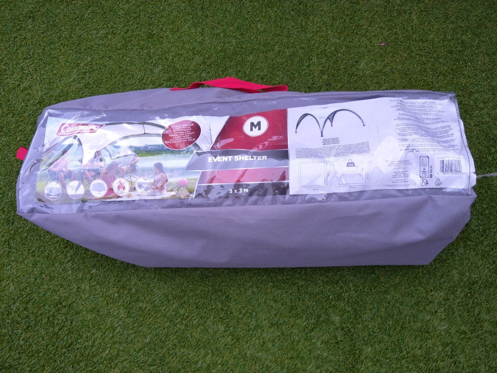 Coleman Event Shelter 3x3m met 3 zijwanden (M), Ophalen, Zo goed als nieuw