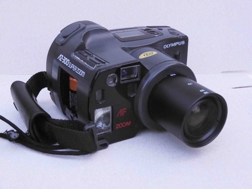 Olympus AZ-300 Super Zoom, Ophalen of Verzenden, Gebruikt, Spiegelreflex, Olympus