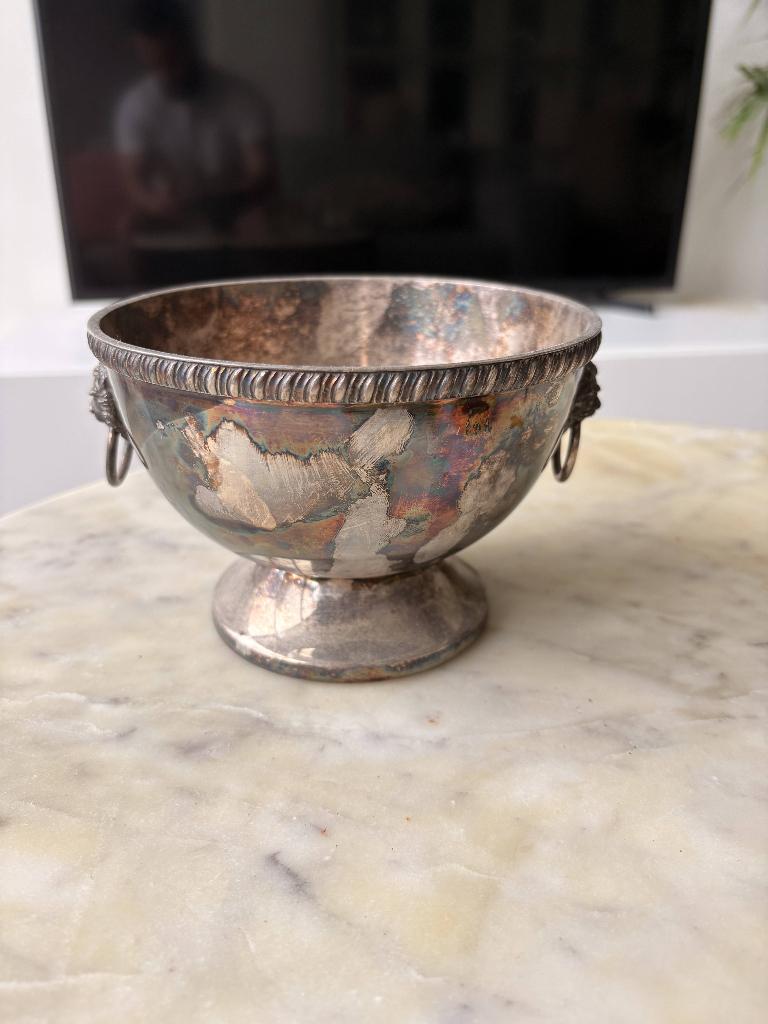 silver plated cavalier, Antiek en Kunst, Ophalen