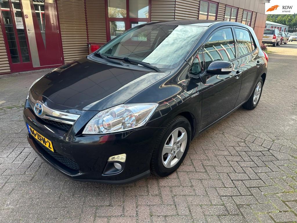 Toyota Auris 1.8 Full Hybrid Aspiration KLIMAAT NAP APK DEAL, Euro 5, Gebruikt, 4 cilinders, Zwart