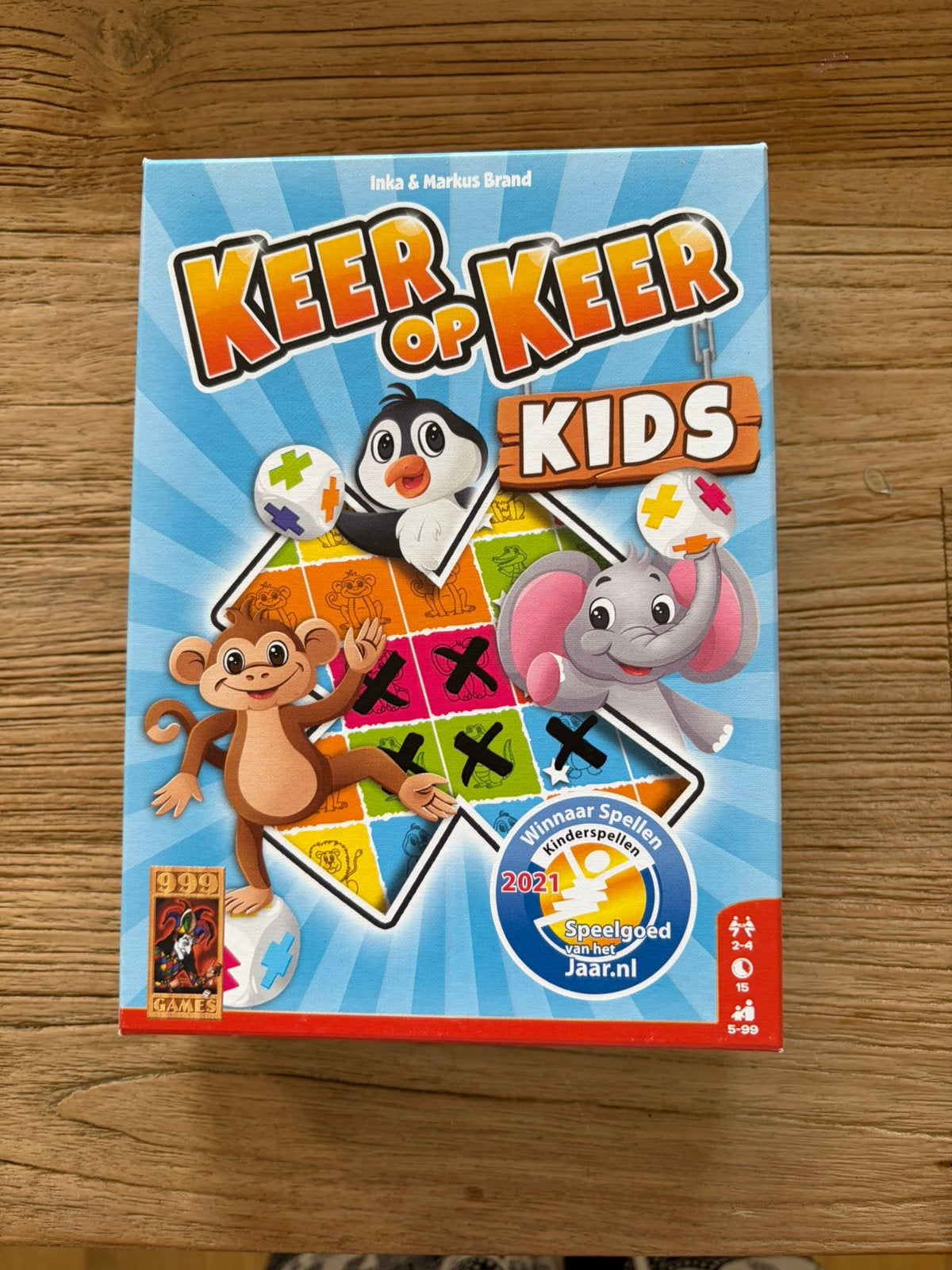 Keer Op Keer Kids, Drie of vier spelers, Ophalen, Zo goed als nieuw