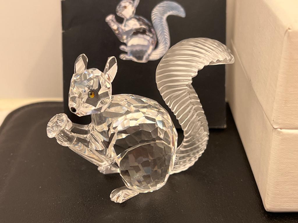 Swarovski Eekhoorn SCS Jubileum 1987-1997, Ophalen of Verzenden, Zo goed als nieuw, Figuurtje