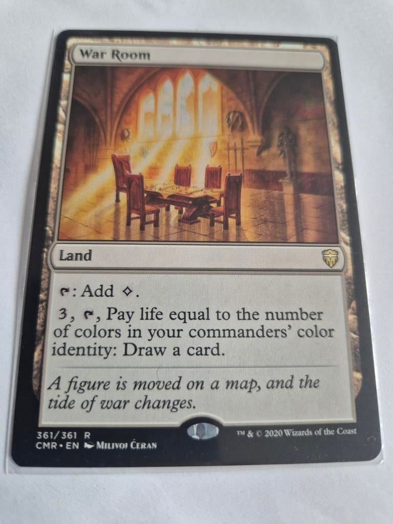 Magic: The Gathering - War Room (Commander Legends), Ophalen of Verzenden, Zo goed als nieuw