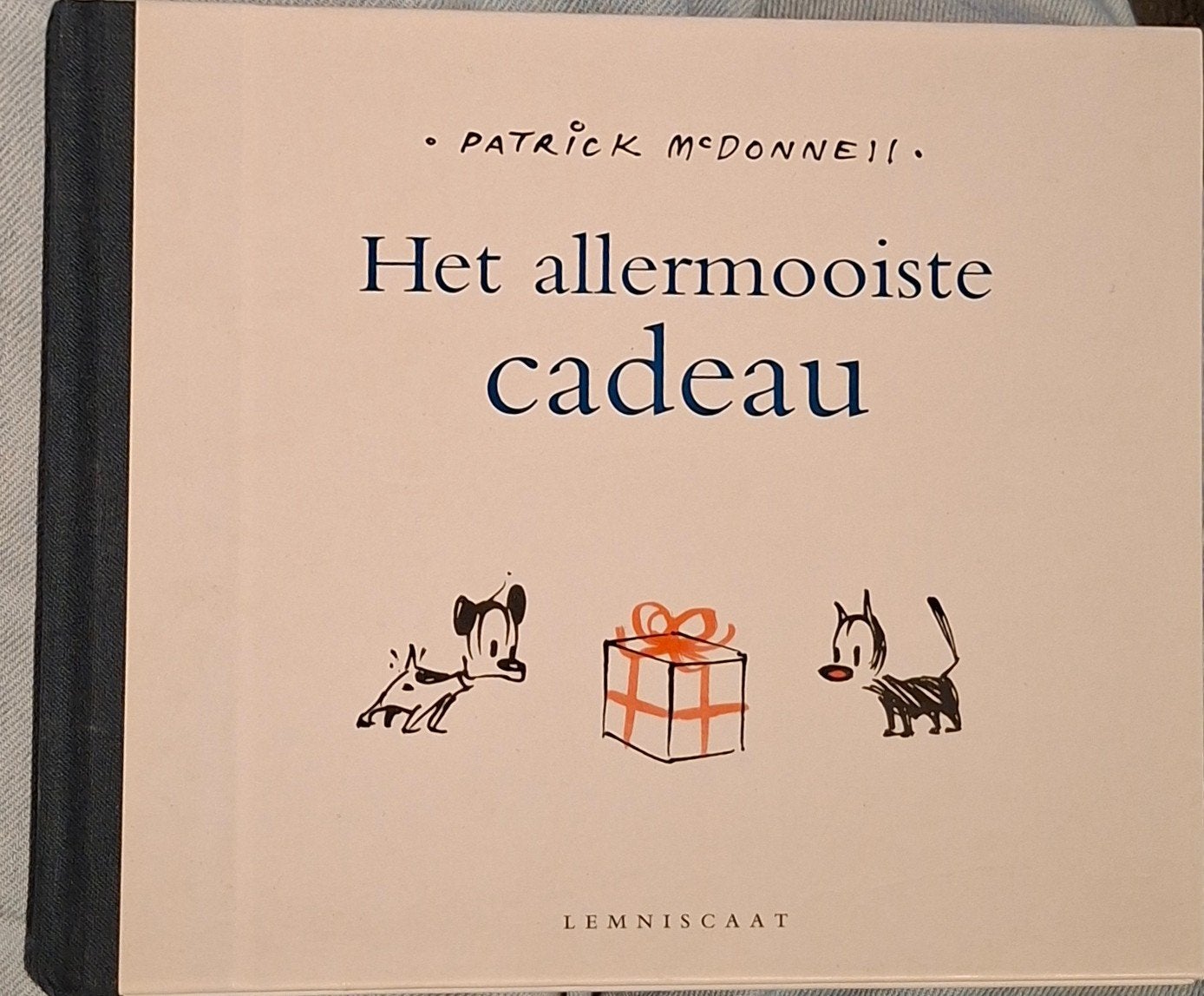 Patrick McDonnell - Het allermooiste cadeau, Boeken, Ophalen of Verzenden, Zo goed als nieuw, Patrick McDonnell