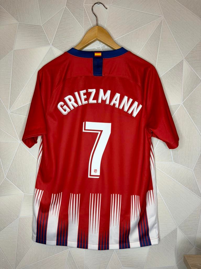 Atletico Madrid thuis 2018/2019 Griezmann, Sport en Fitness, Voetbal, Shirt, ., Zo goed als nieuw, .