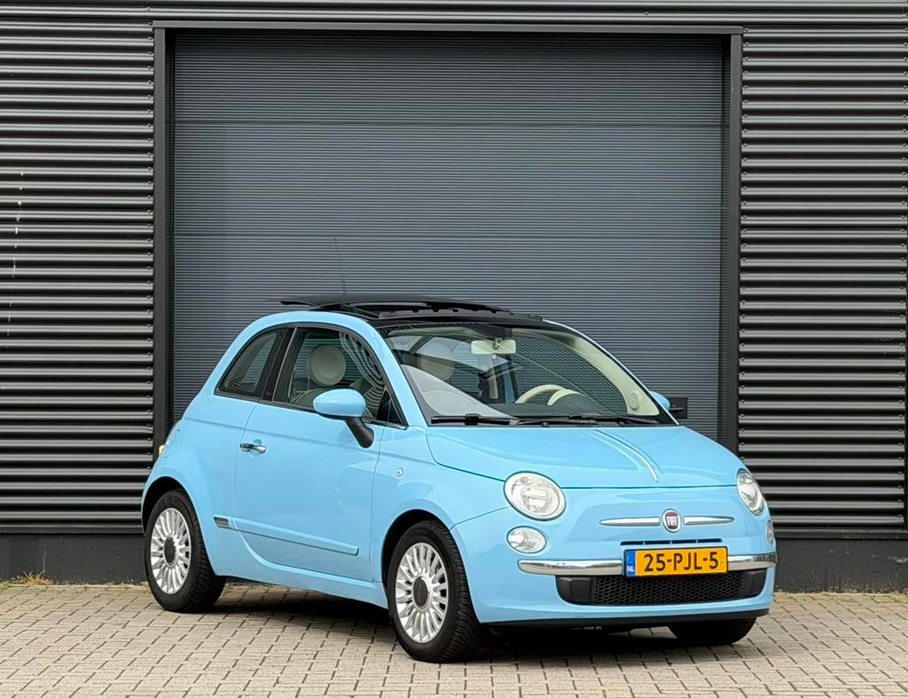 FIAT 500 0.9 TWINAIR TURBO OPEN DAK AIRCO PANORAMADAK, Voorwielaandrijving, Stof, 31 €/maand, 905 kg