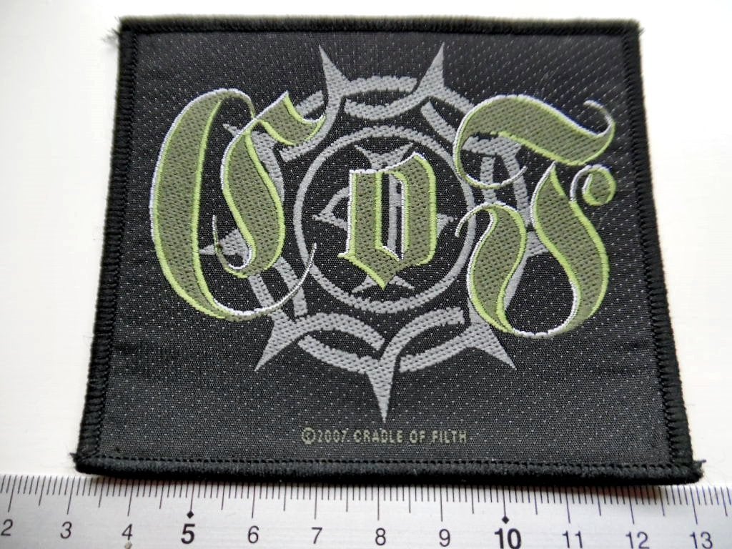 CRADLE OF FILTH Leuke PATCH C35 2007 METAL, Verzenden, Nieuw, Kleding
