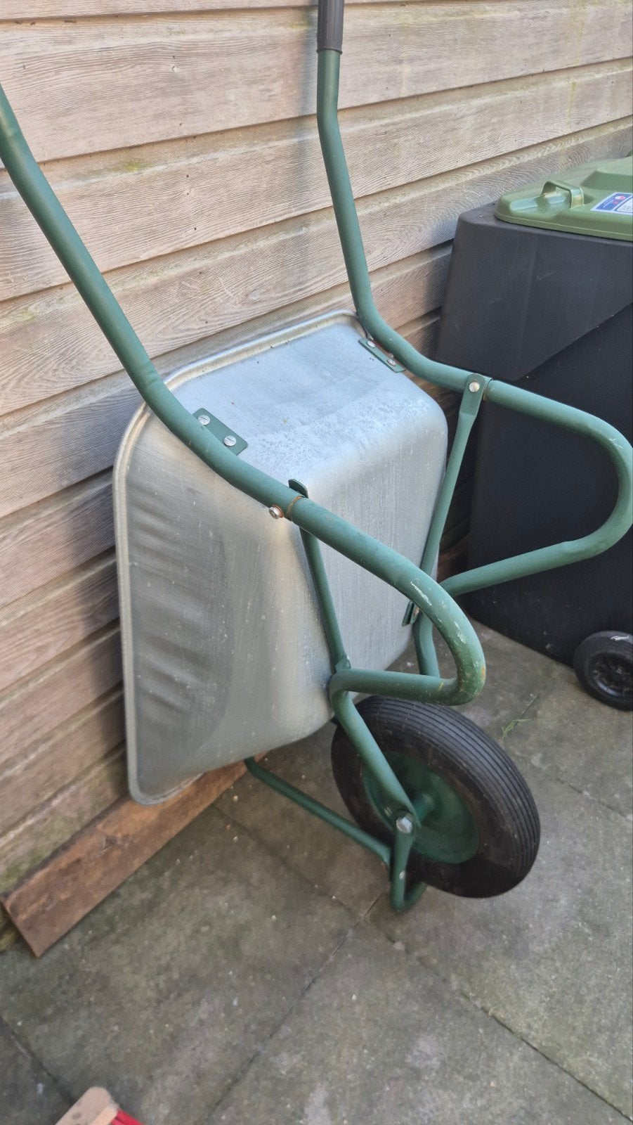 Kruiwagen met lekke band, Tuin en Terras, Kruiwagens, Ophalen, Onbekend, Handmatig, Gebruikt