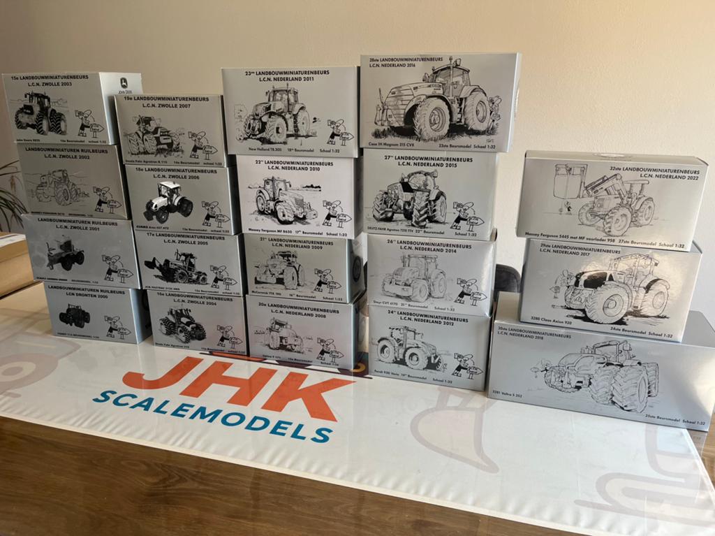 Partij LCN beurs model tractors Agritoy Siku, Hobby en Vrije tijd, Modelauto's | 1:32, Ophalen of Verzenden, Nieuw, Tractor of Landbouw