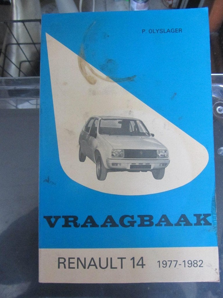 vraagbaak    RENAULT 14  1977  1982, Ophalen of Verzenden