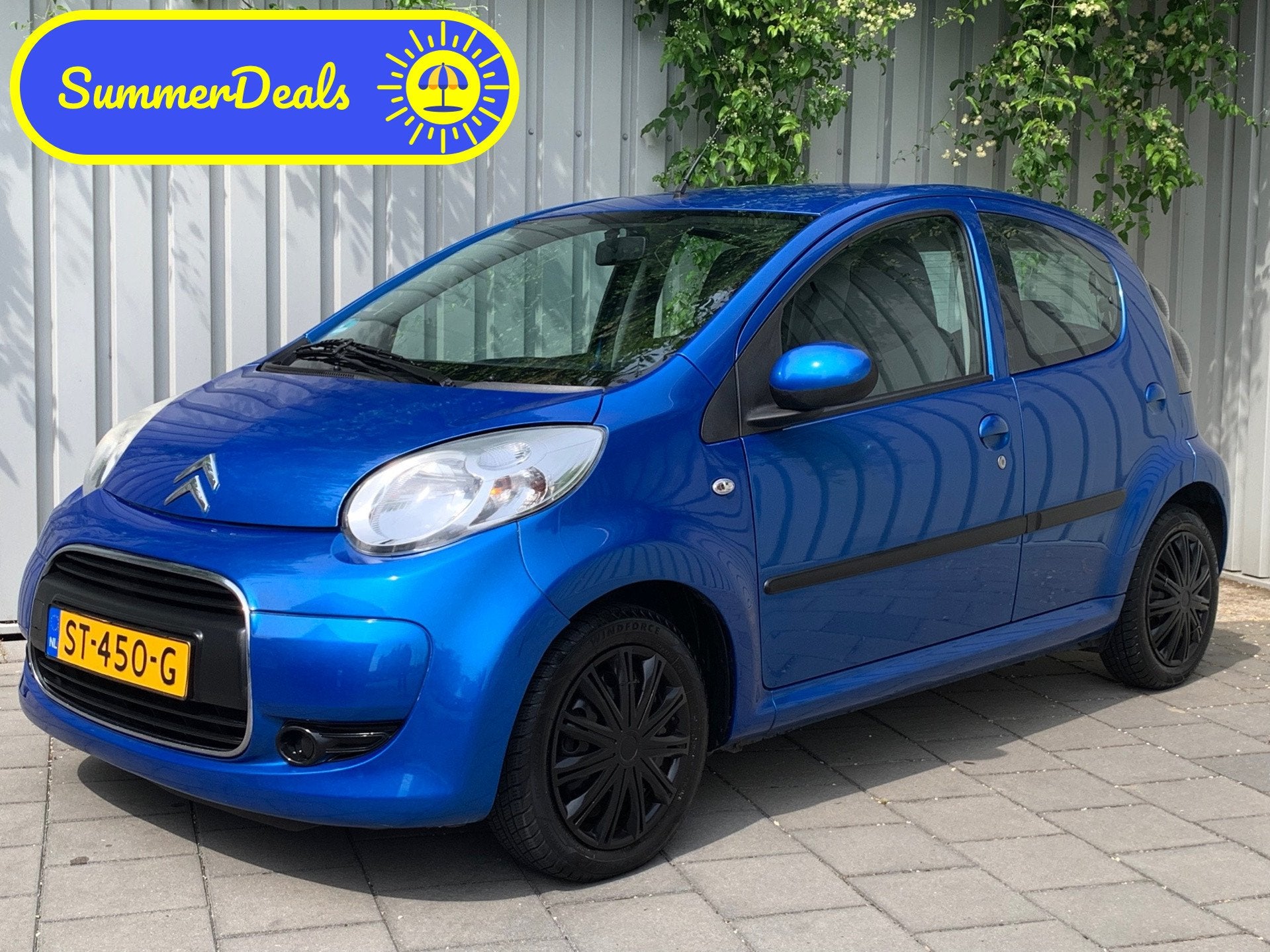 Citroen C1 1.0-12V Ambiance|141000KM|Airco|5 Deurs|, Voorwielaandrijving, Gebruikt, Zwart, C1