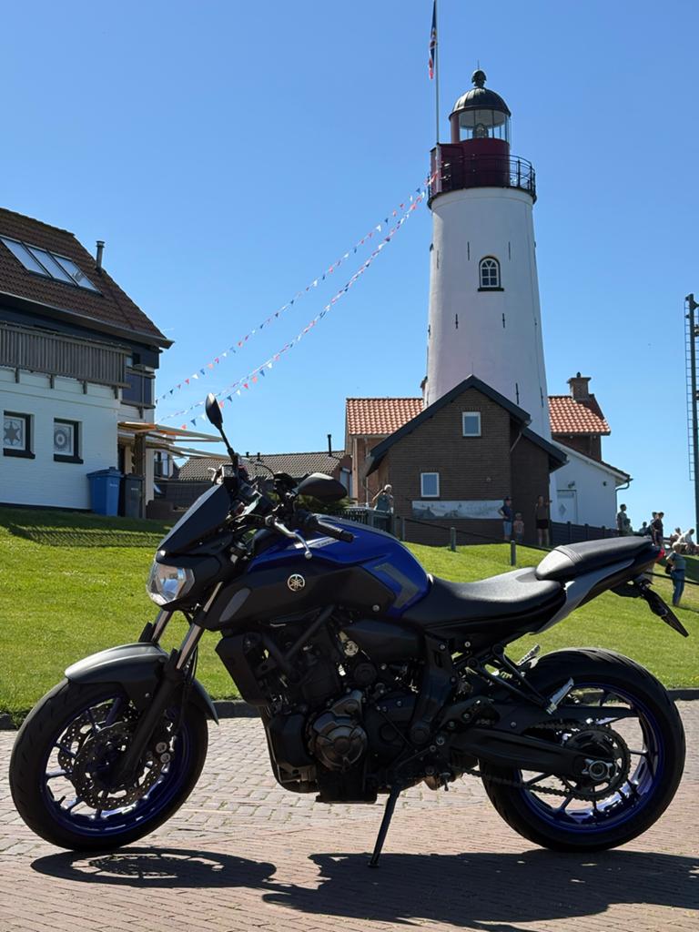 Yamaha MT-07 35kw- Sportieve Naked Bike in Topconditie, Motoren, 2 cilinders, Gebruikt, Particulier, Minimaal motorrijbewijs A2