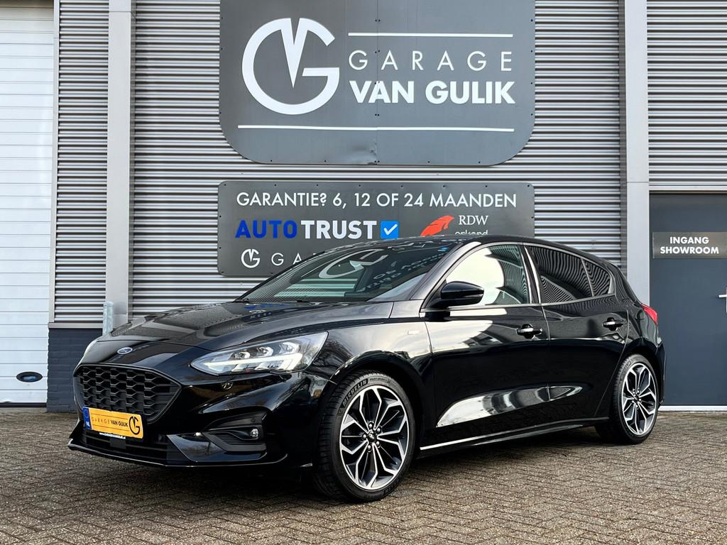 Ford Focus 1.5 EcoBoost ST Line 150PK Automaat,Navi,Clima,Cr, 1304 kg, Zwart, 150 pk, Zwart