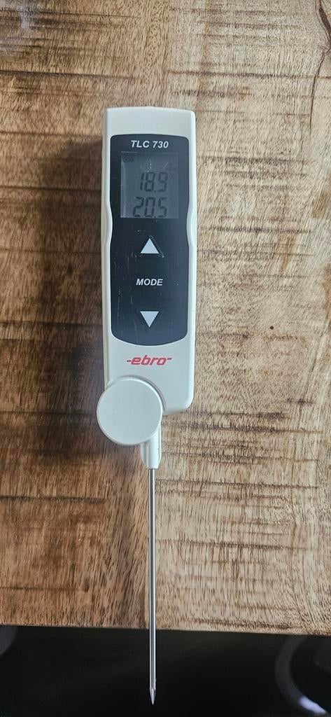 Ebro TLC 730 Digitale Steekthermometer, Ophalen of Verzenden, Gebruikt, Binnenthermometer